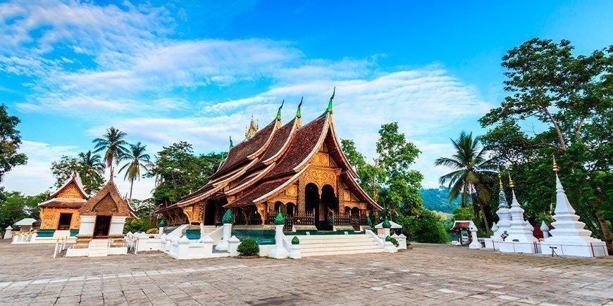 Det Gyldne Kloster, Wat Xieng Thong templet i Laos