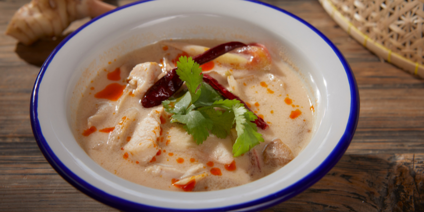 Tom Kha Gai suppe