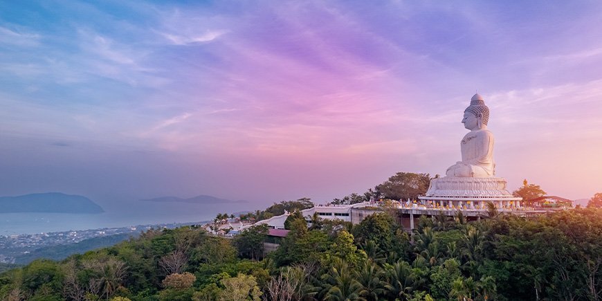 Big Buddha, der kigger udover Phuket